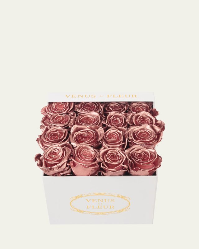 Classic Small Square Rose Box